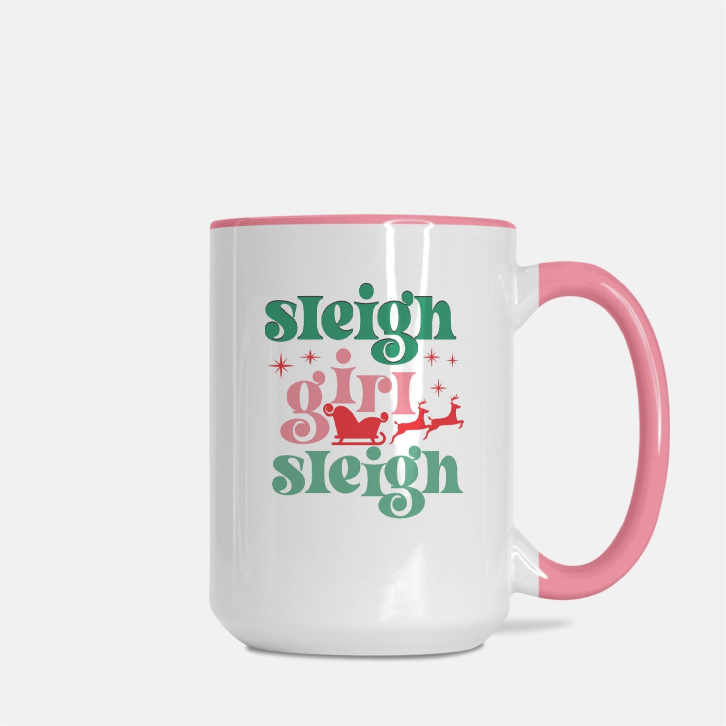 Sleigh Girl 15oz Coffee Mug