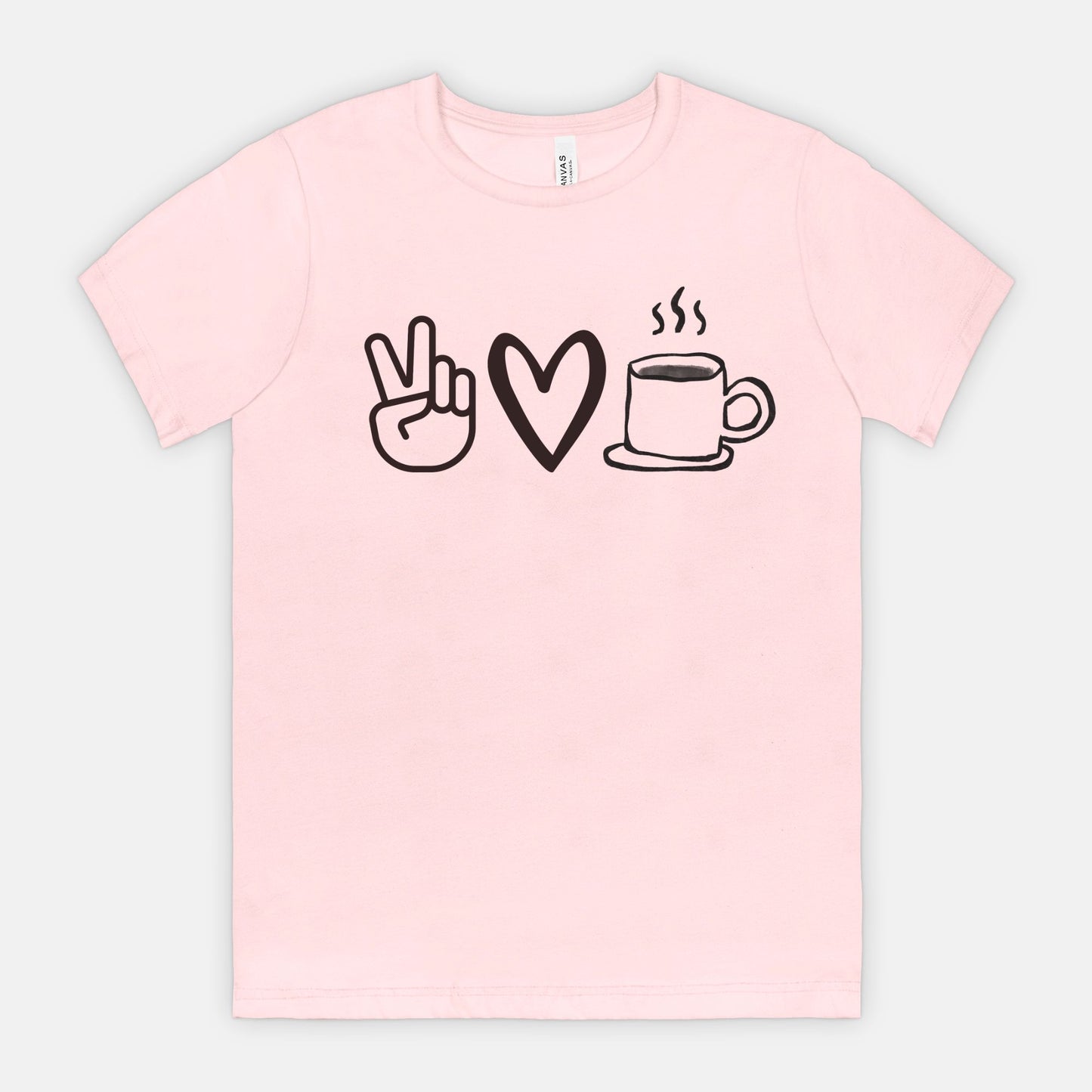 Peace Love Coffee Tee