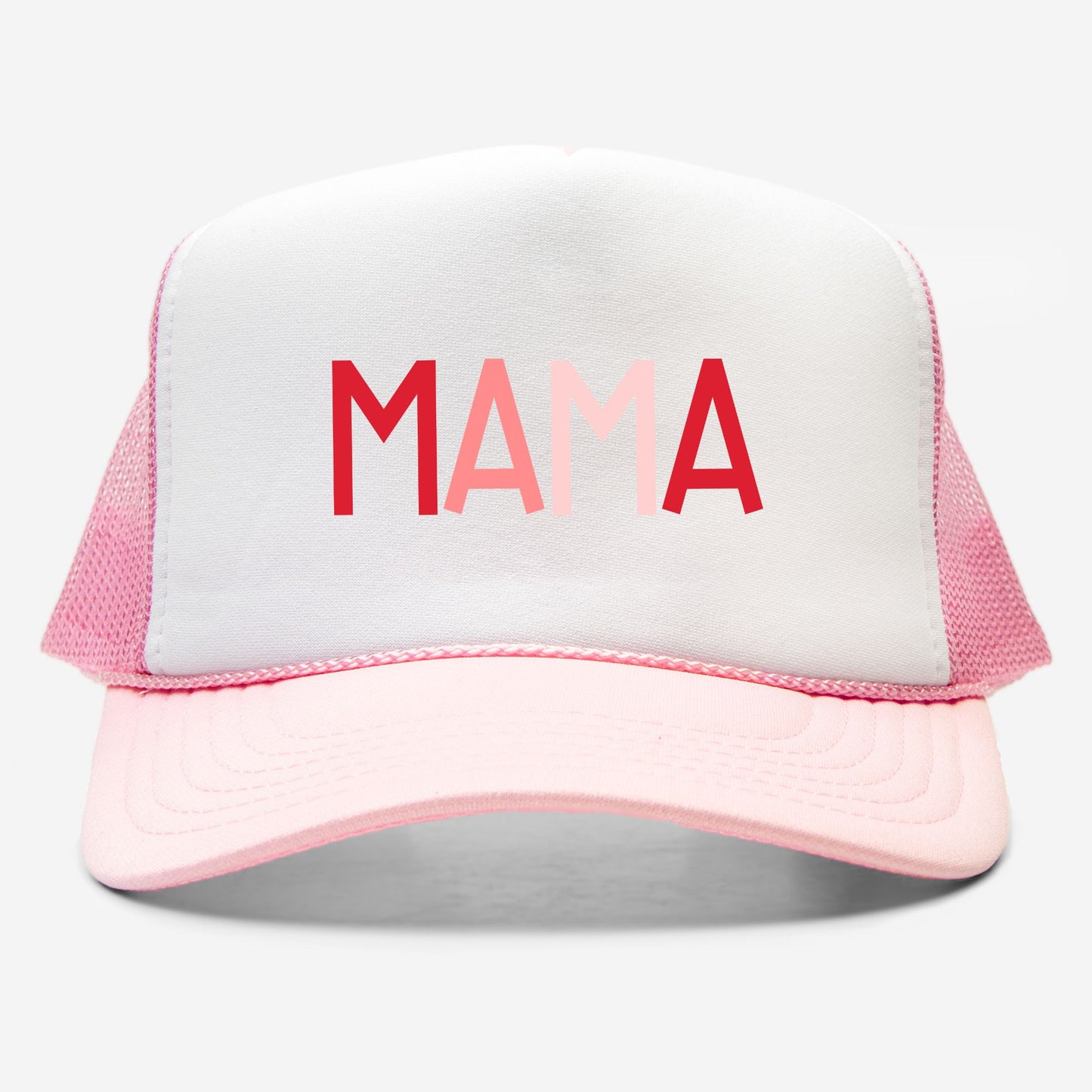 MAMA Pink Foam Trucker Hat