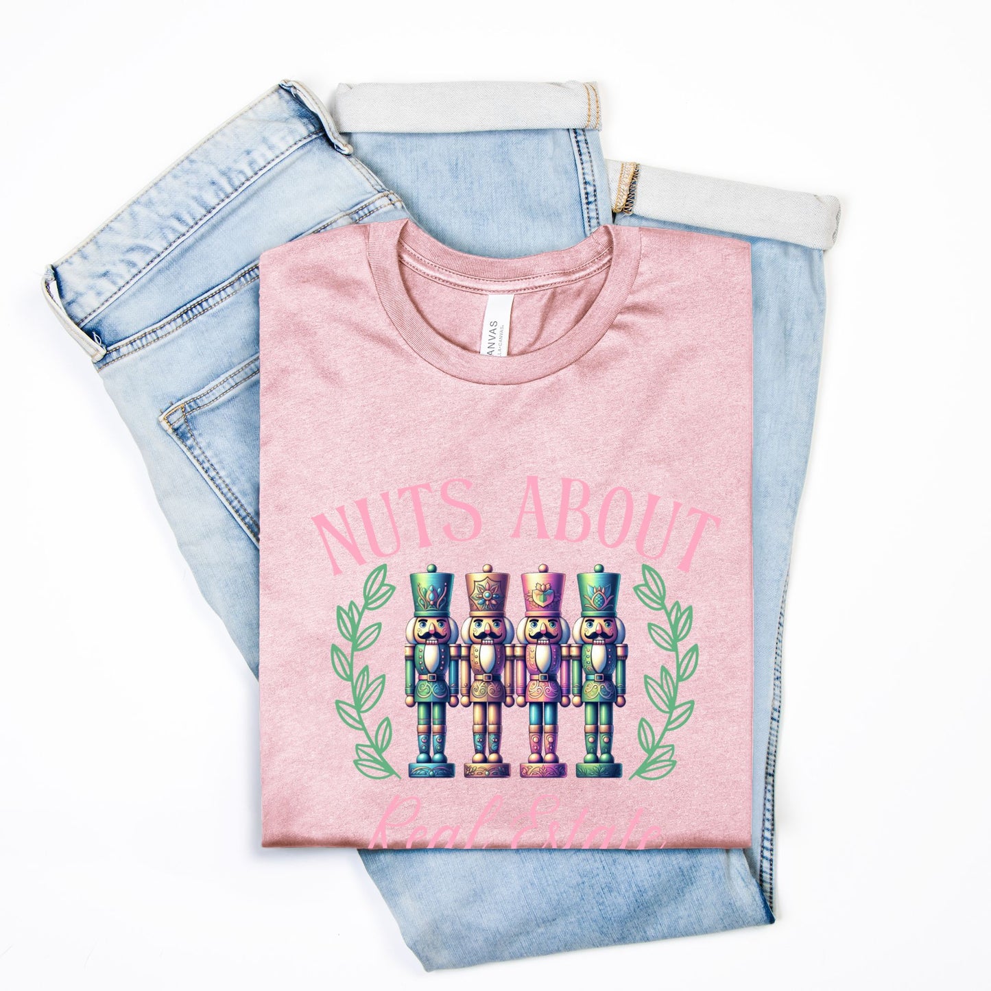 Nuts About Real Estate Christmas Tee