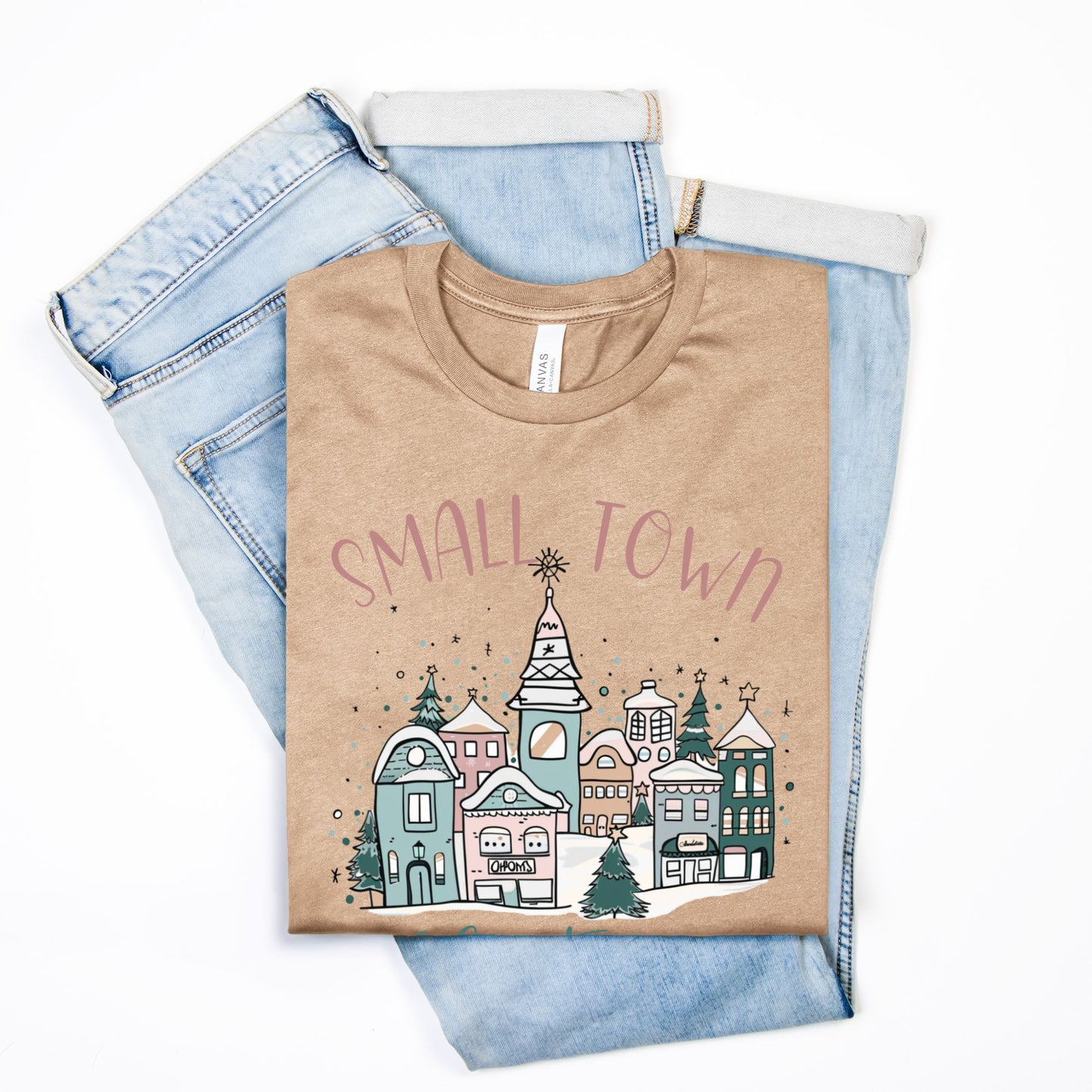 Small Town Christmas T-shirt