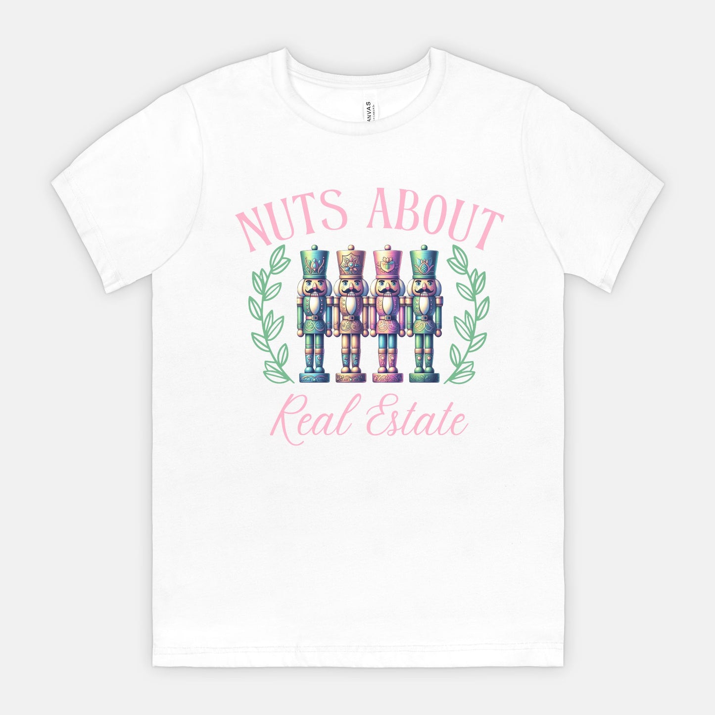 Nuts About Real Estate Christmas Tee