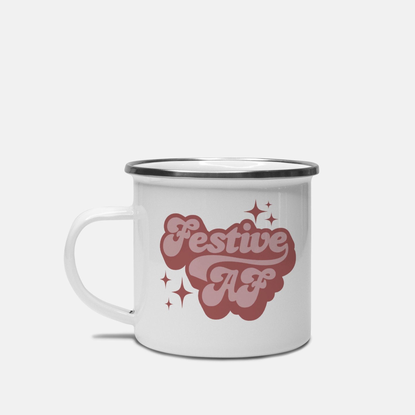 Festive AF Camp Mug 10oz