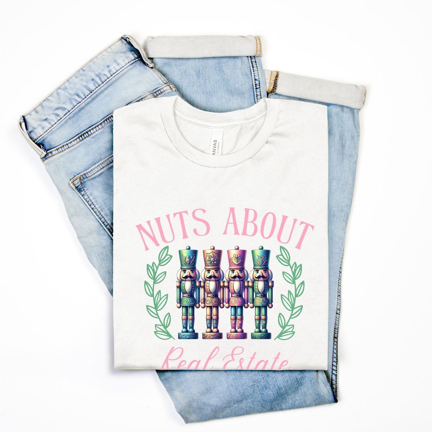 Nuts About Real Estate Christmas Tee