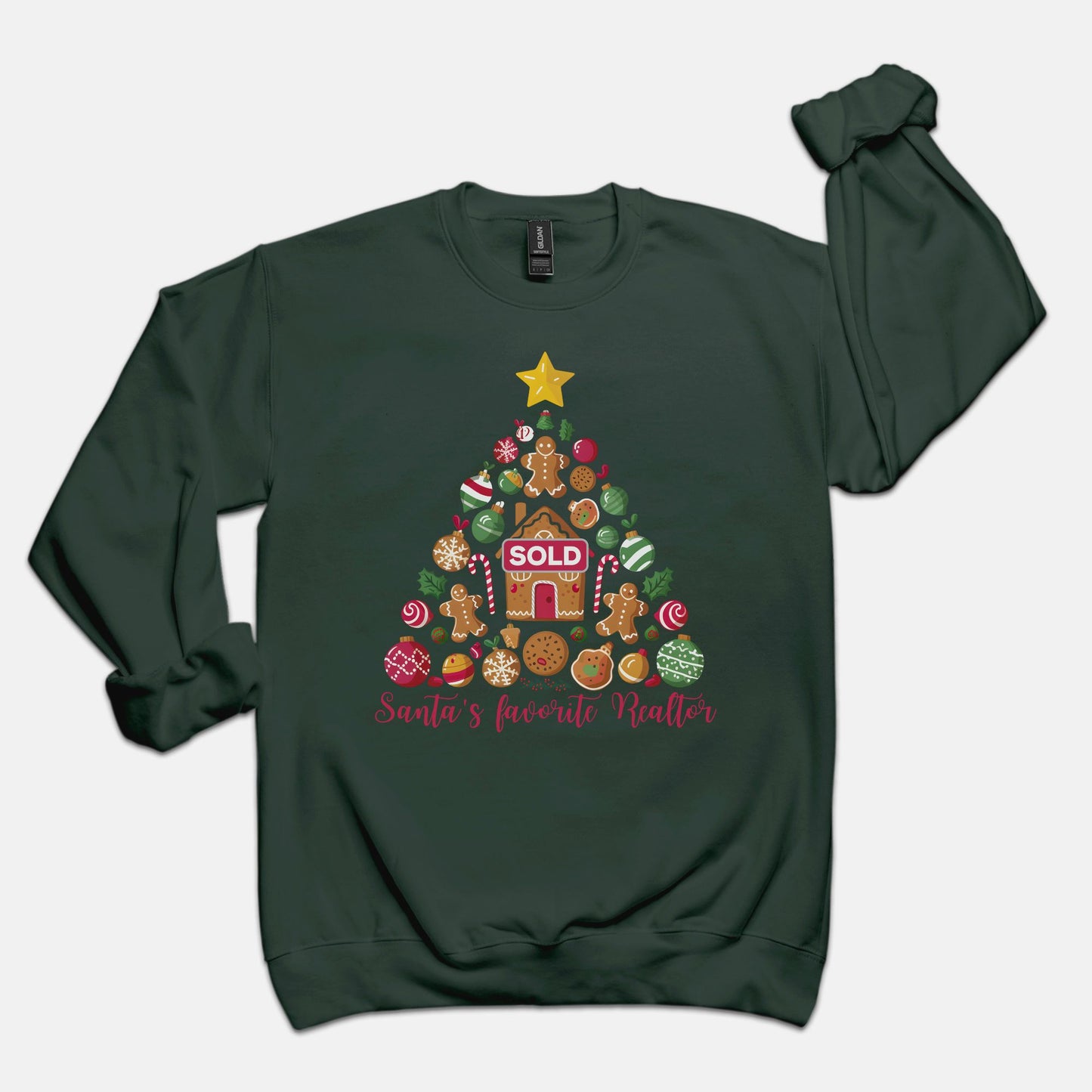 Santa's Favorite Realtor Sweatshirt