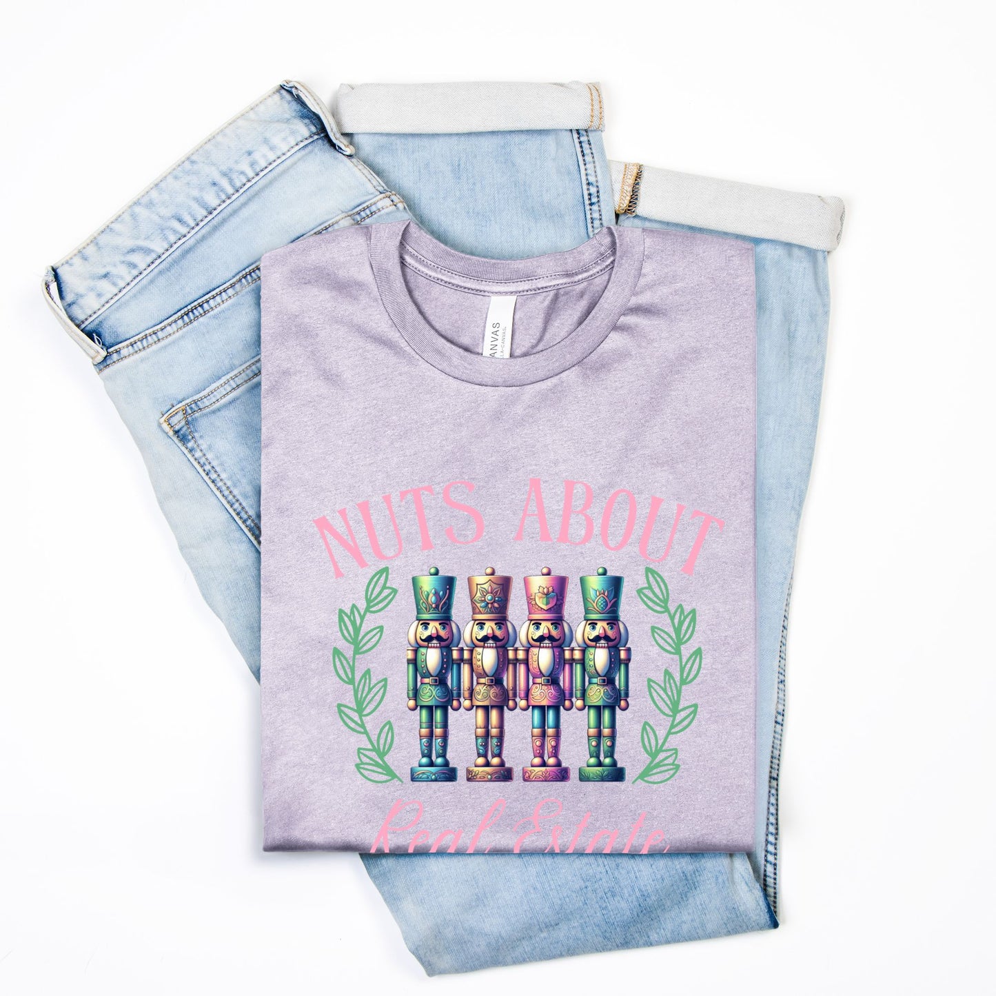 Nuts About Real Estate Christmas Tee