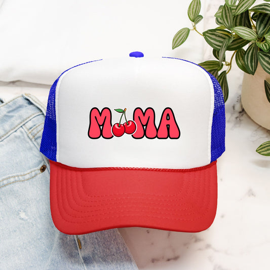 Cherry MAMA Trucker Hat