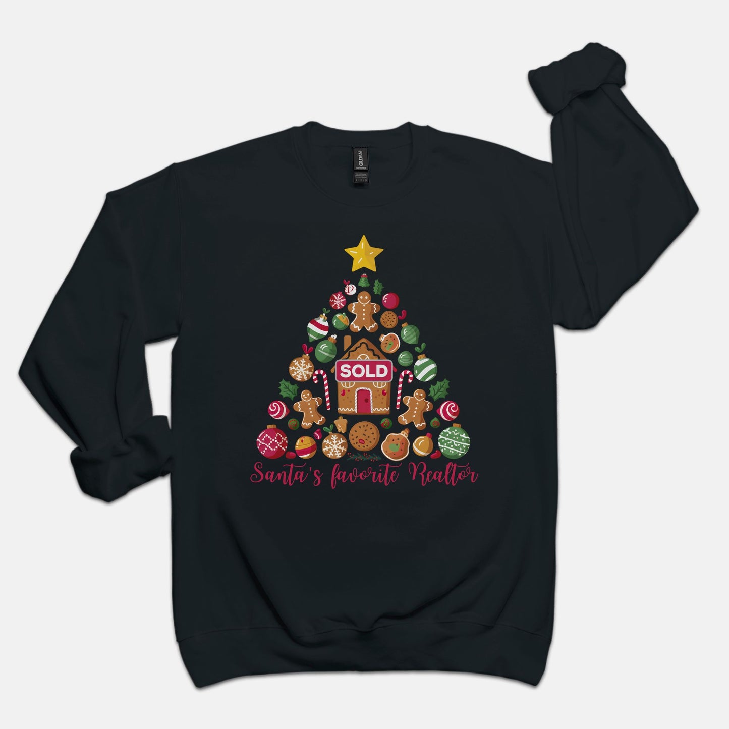 Santa's Favorite Realtor Sweatshirt