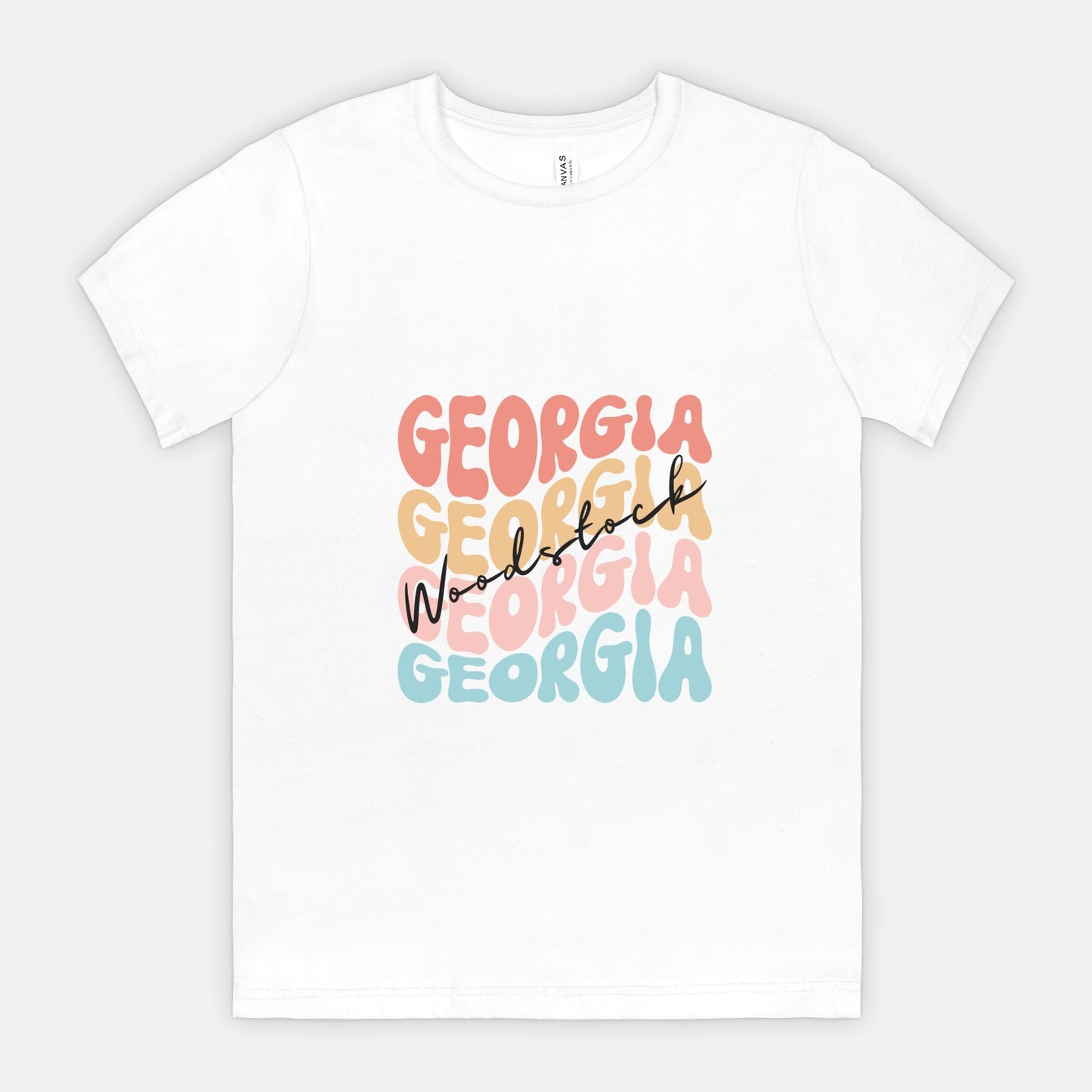 Woodstock, Georgia Retro Tee