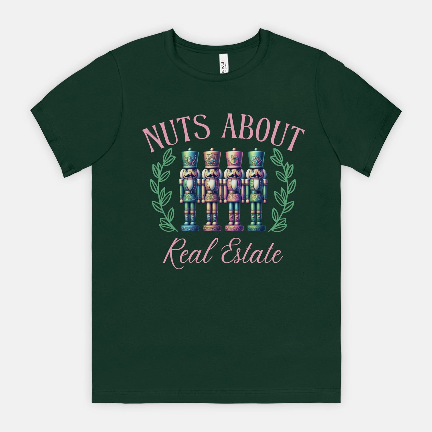 Nuts About Real Estate Christmas Tee