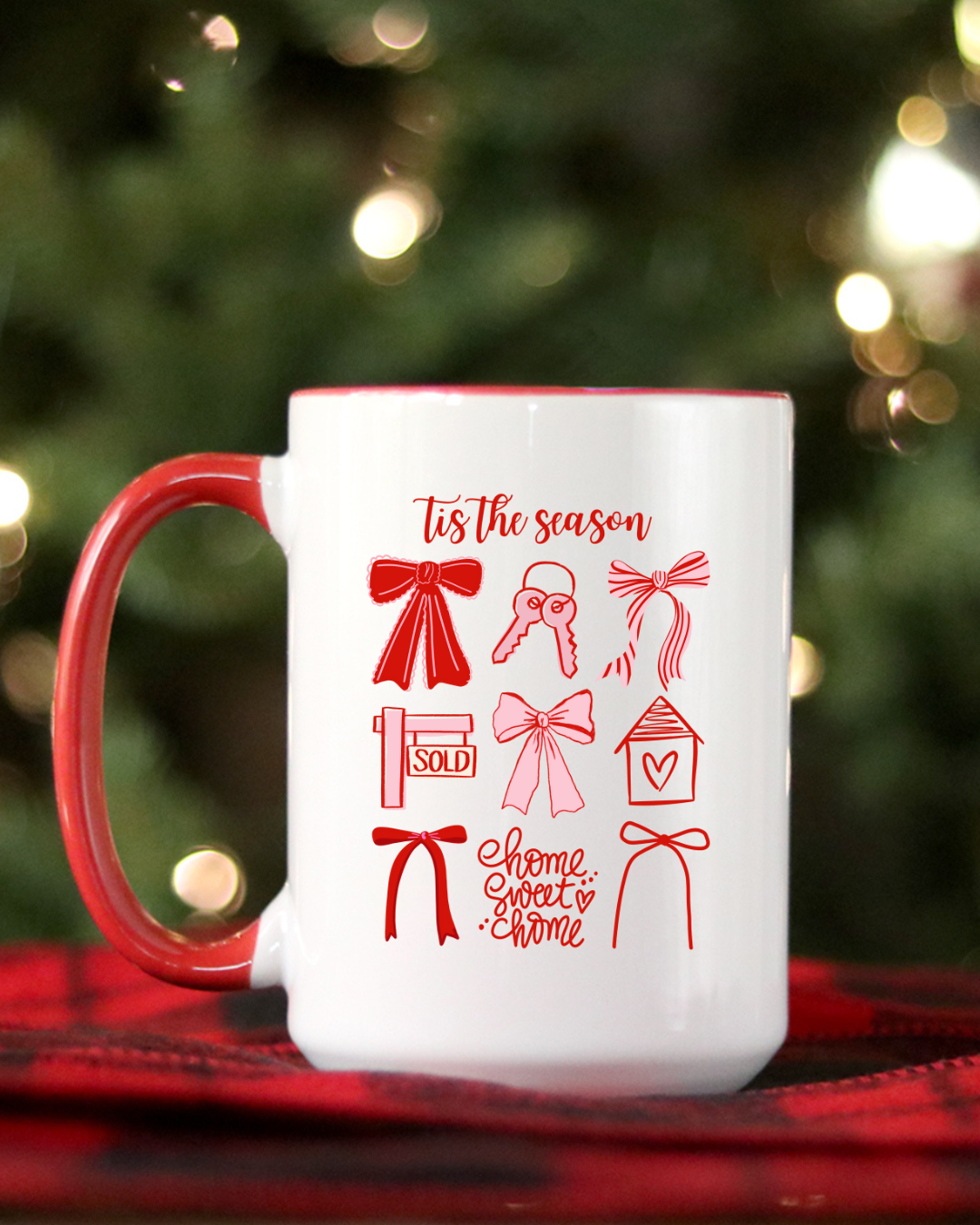 Tis the Season Realtors Coffee Mug 15oz