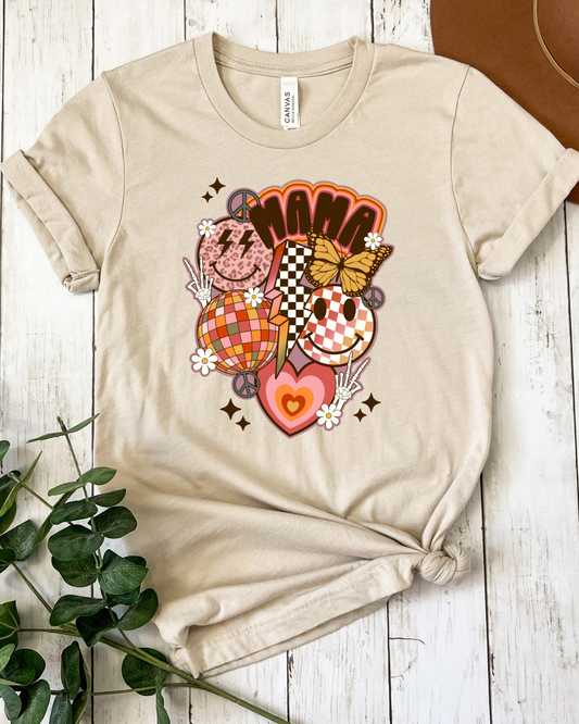 Retro Mama Fall Tee