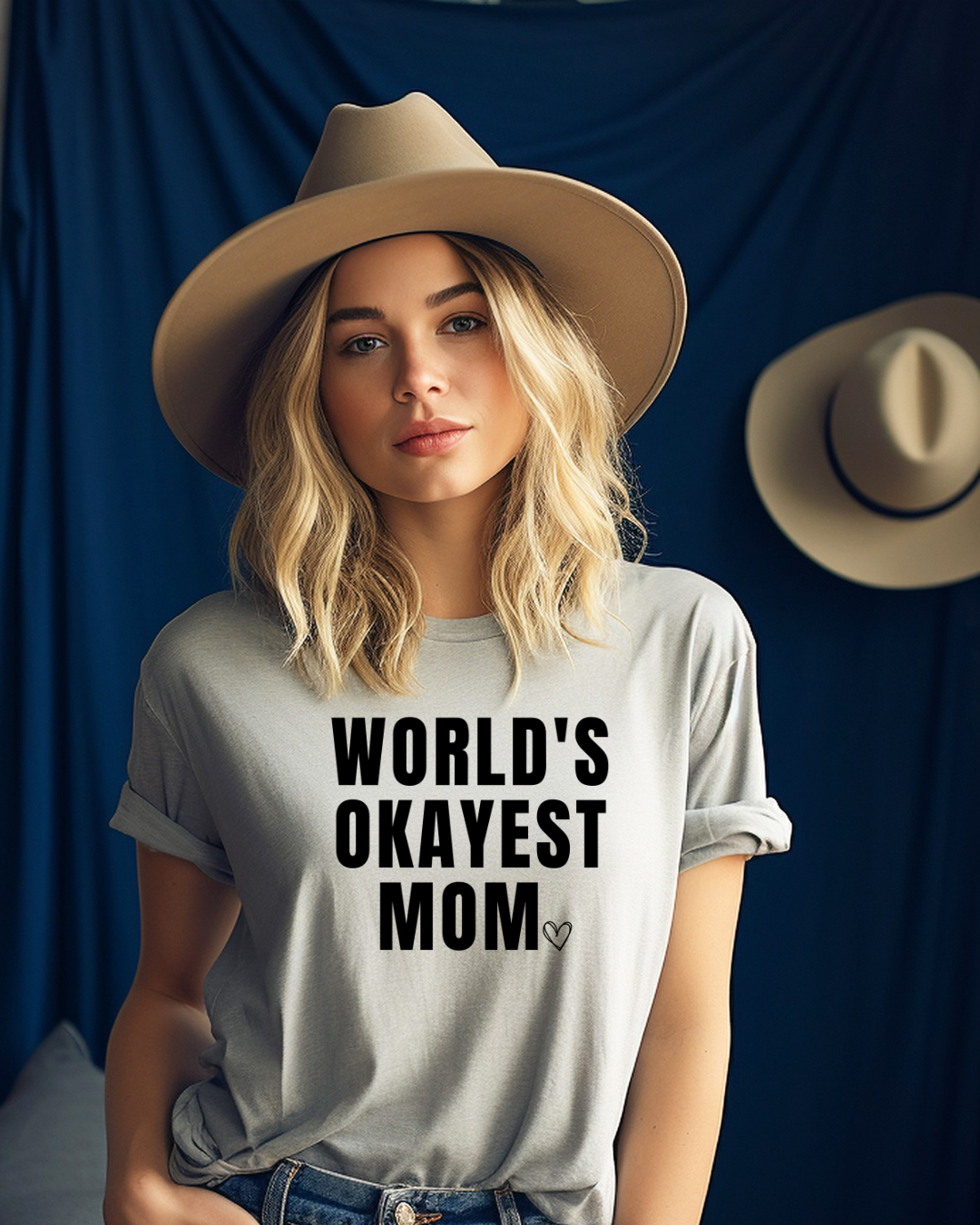 World's Okayest Mom Tee