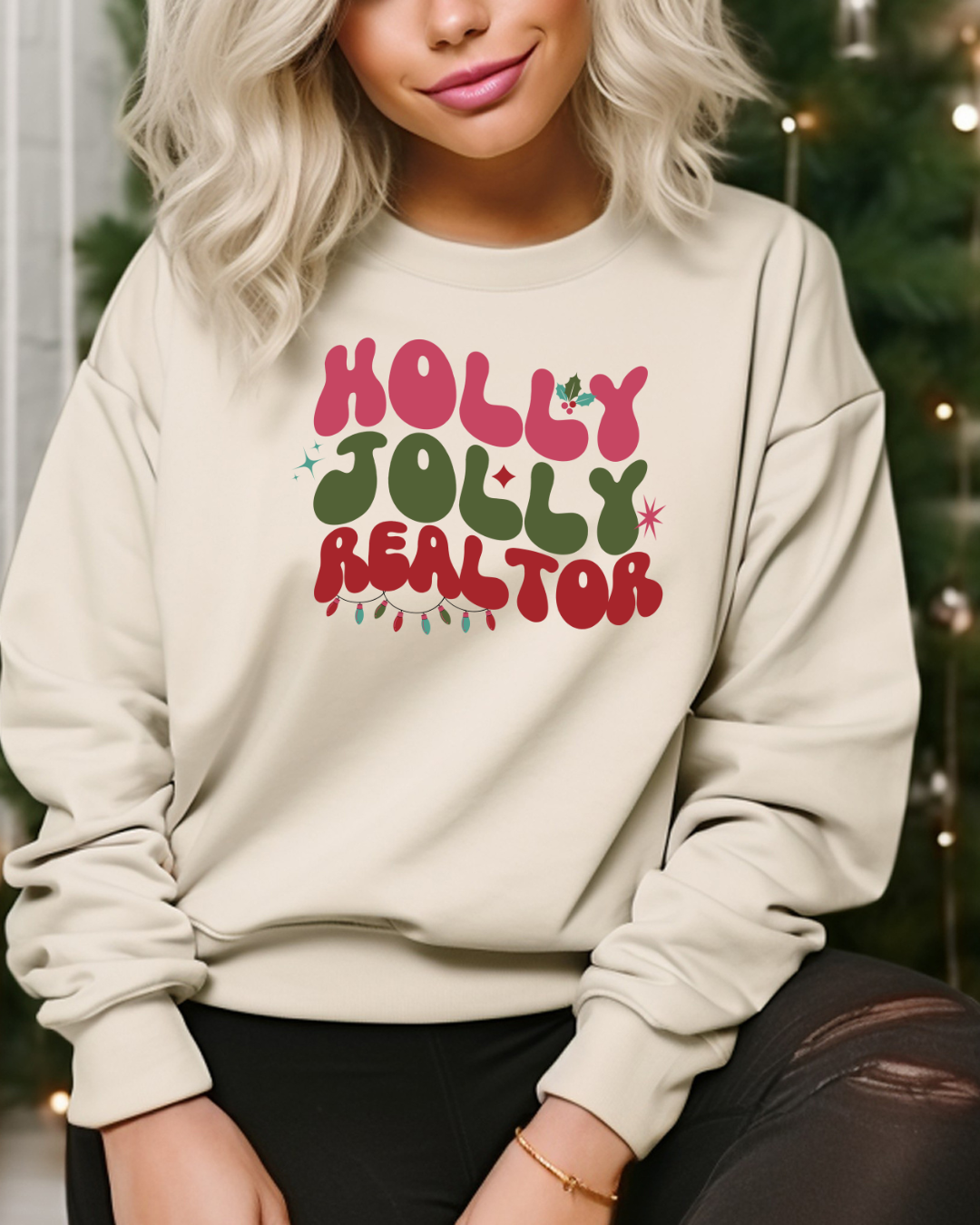 Holly Jolly Realtor Sweatshirt