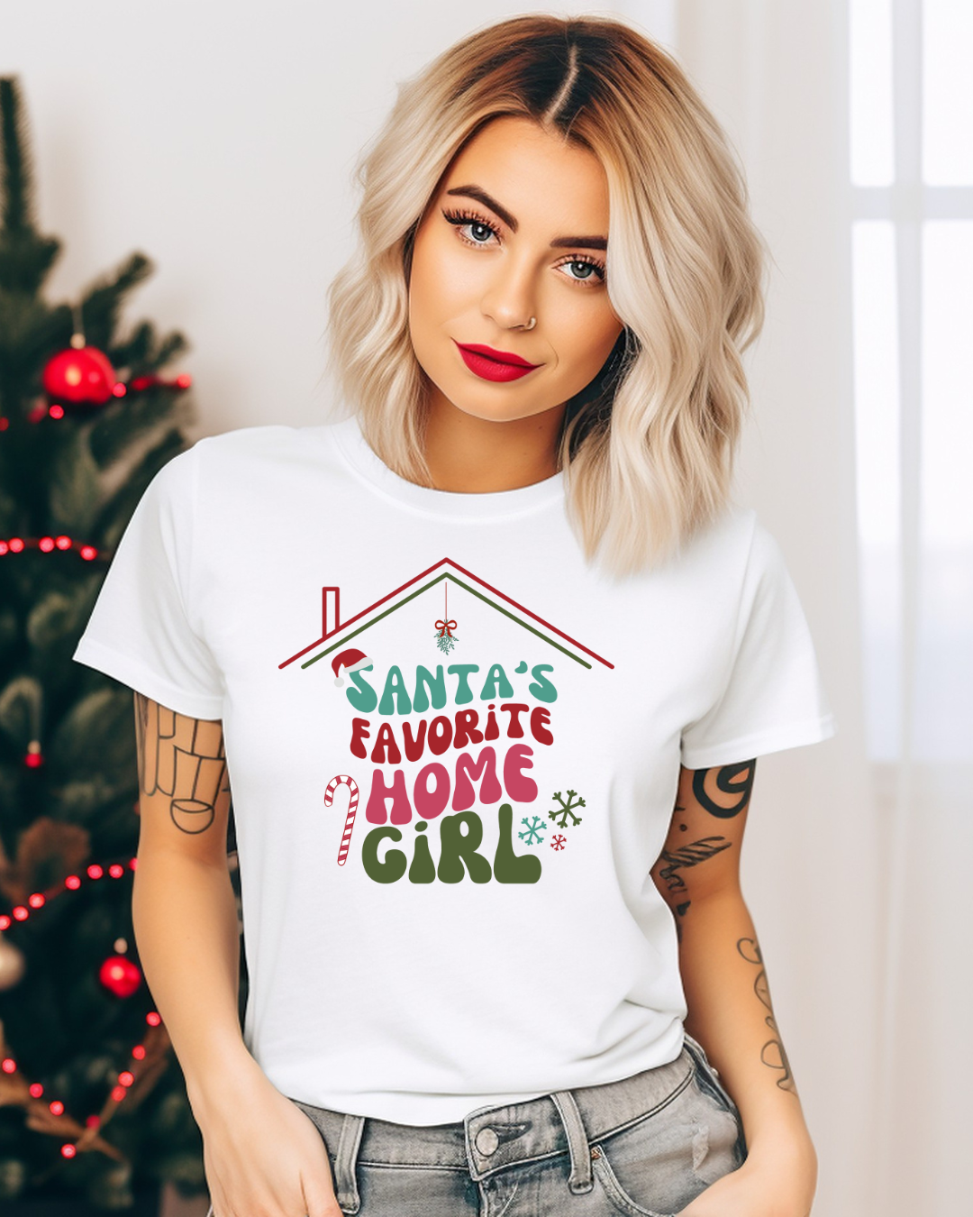 Santa's Favorite Home Girl