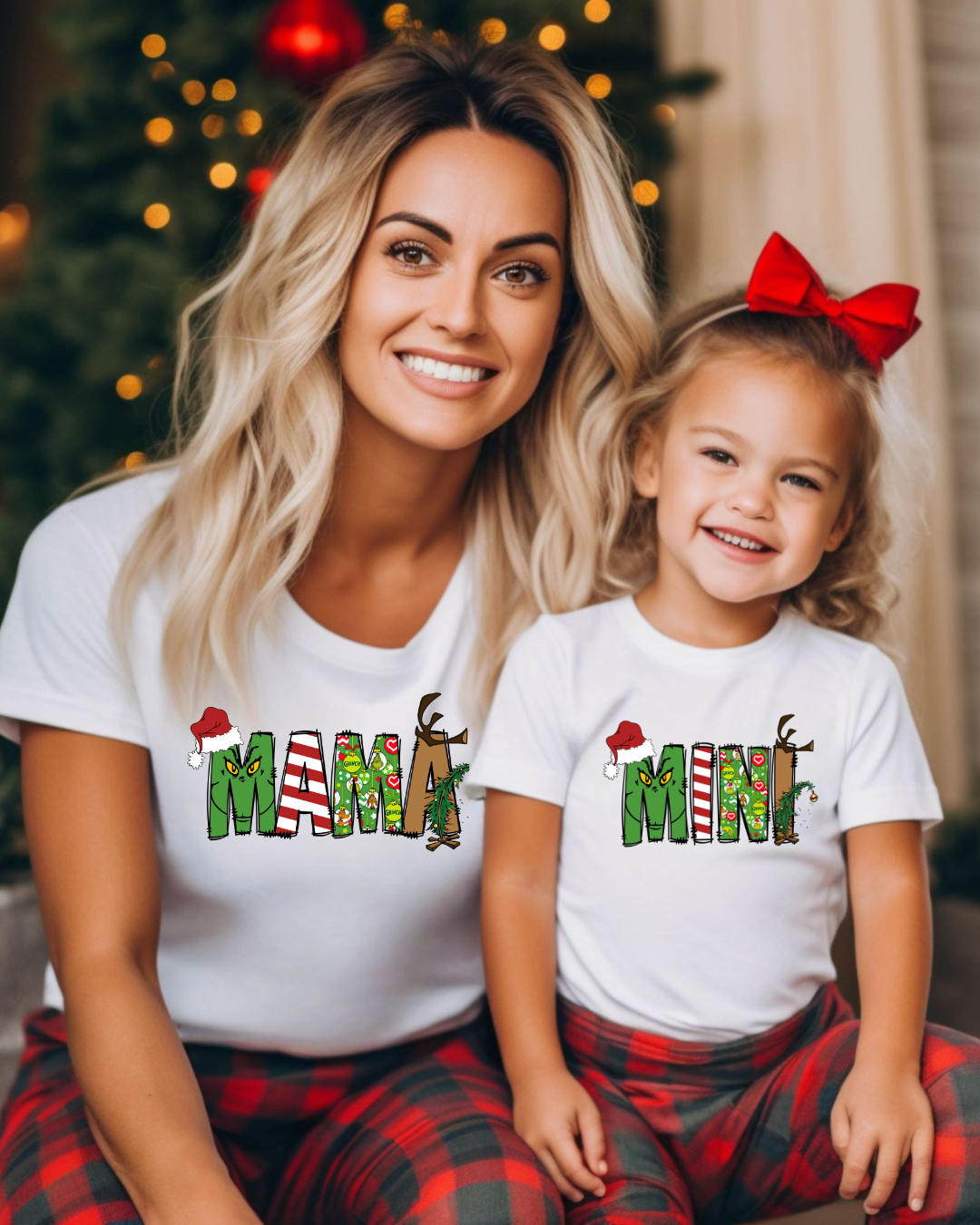 Mini Grinch Toddler (Mama + Me Collection) Tee
