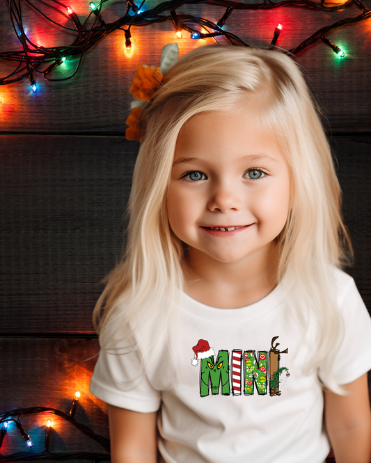 Mini Grinch Toddler (Mama + Me Collection) Tee