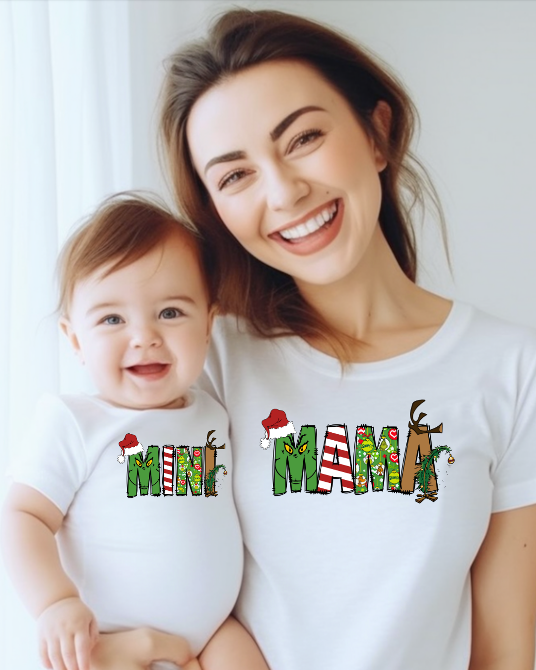 Mini Grinch Baby Onesie (Mama + Me Collection)