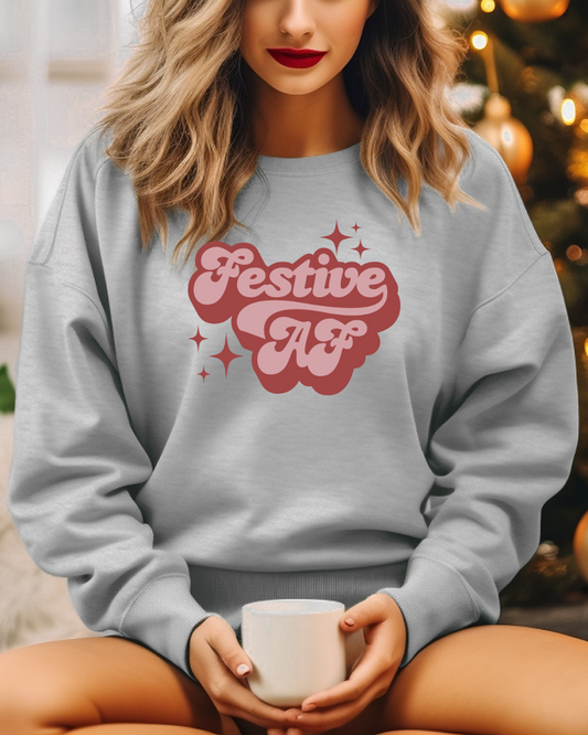 Festive AF Sweatshirt