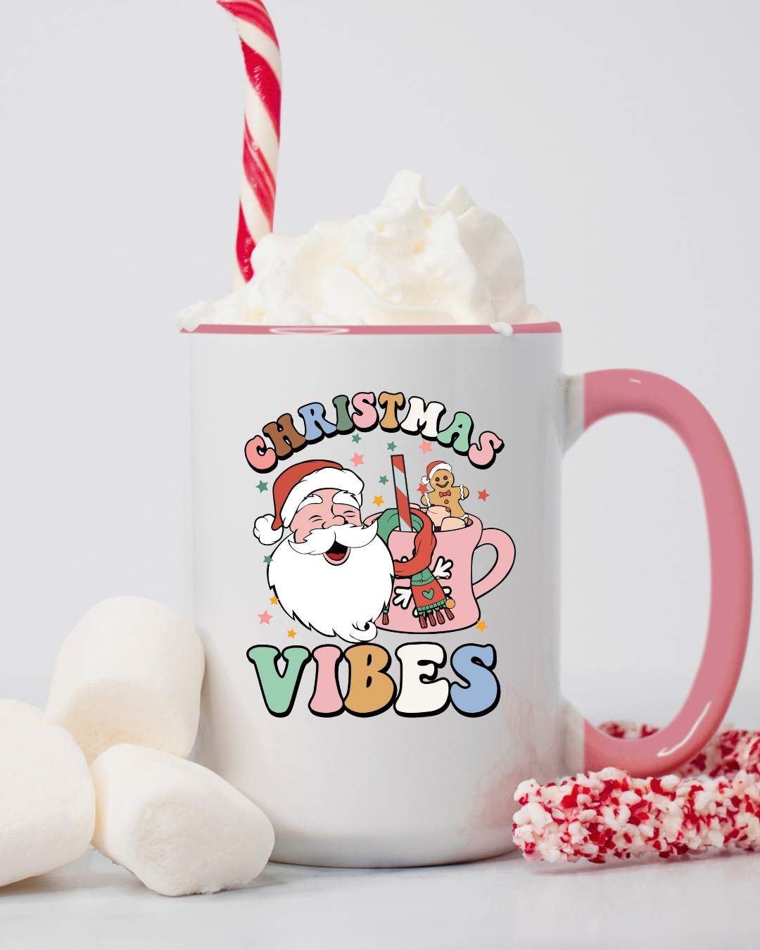 Christmas Vibes 15oz Mug