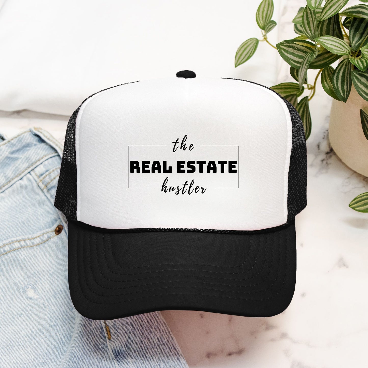 The Real Estate Hustler Trucker Hat