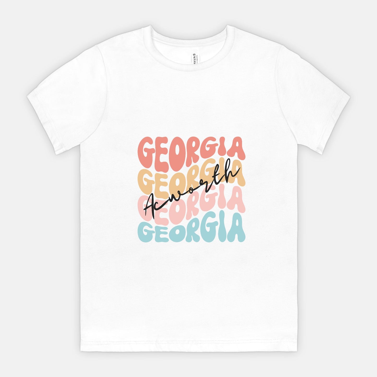 Acworth, Georgia Retro Tee