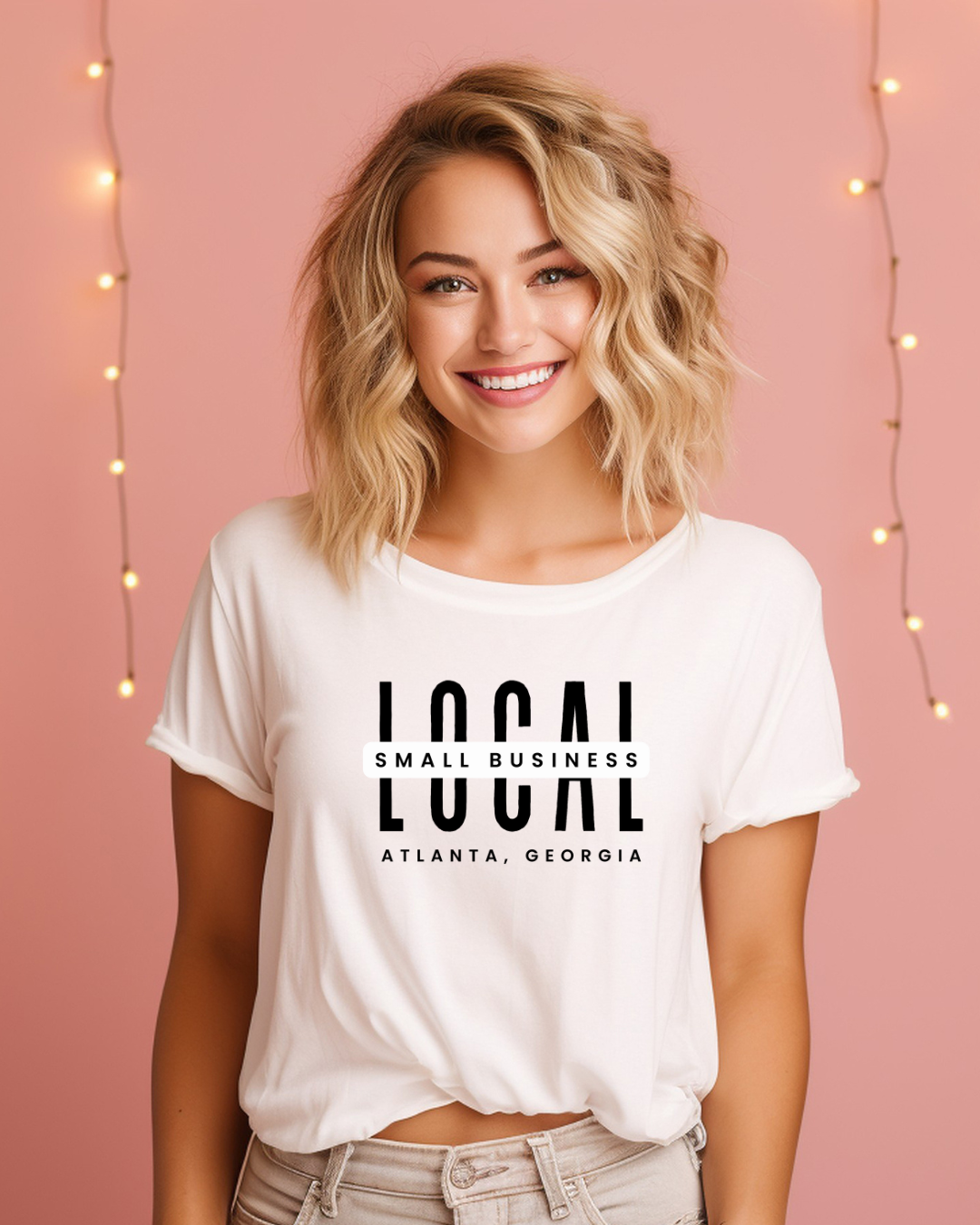 Local Small Business Atlanta Tee