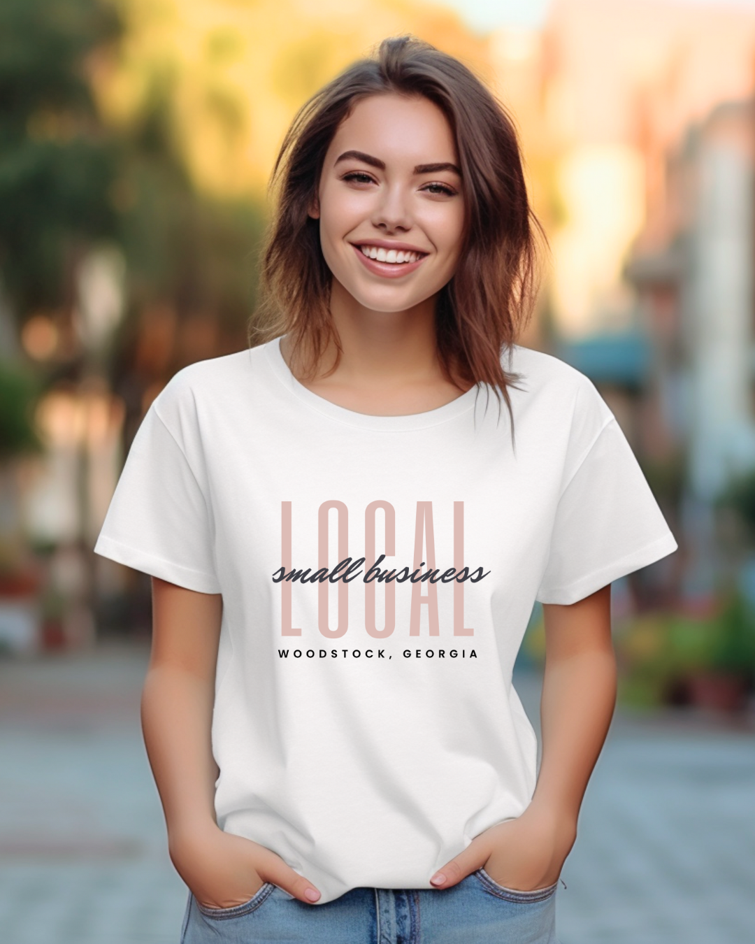 Local Small Business: Woodstock, GA Tee