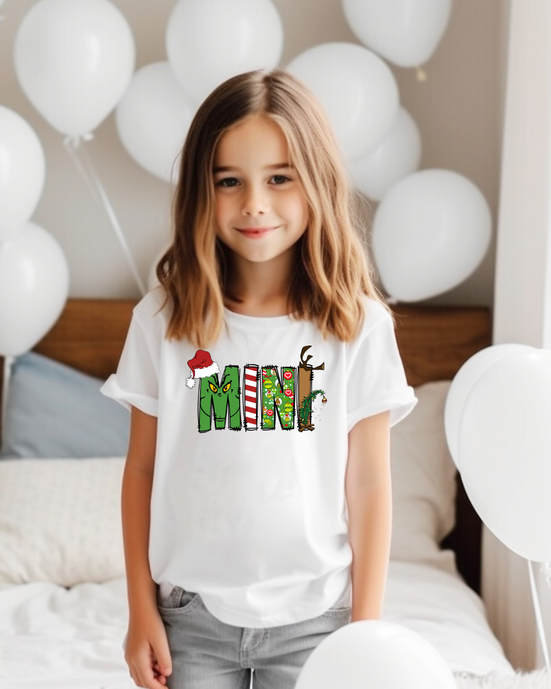 Mini Grinch Youth Tee (Mama + Me Collection)